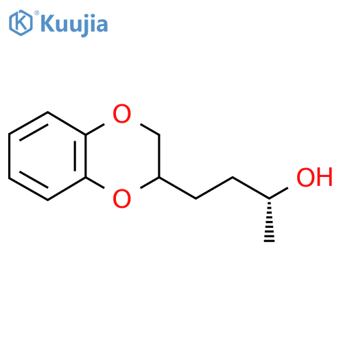 (2R)-4-(2,3-dihydro-1,4-benzodioxin-2-yl)butan-2-ol structure