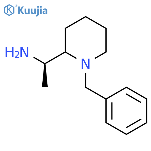 (1R)-1-(1-benzylpiperidin-2-yl)ethan-1-amine structure