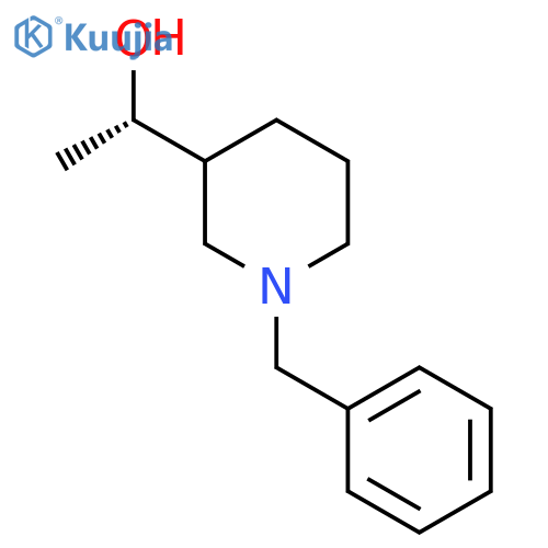 (1S)-1-(1-benzylpiperidin-3-yl)ethan-1-ol structure