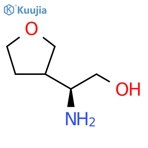 (2S)-2-amino-2-(oxolan-3-yl)ethan-1-ol structure