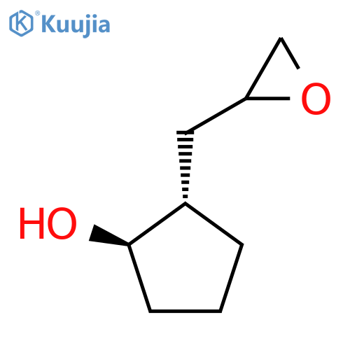 rac-(1R,2S)-2-(oxiran-2-yl)methylcyclopentan-1-ol structure