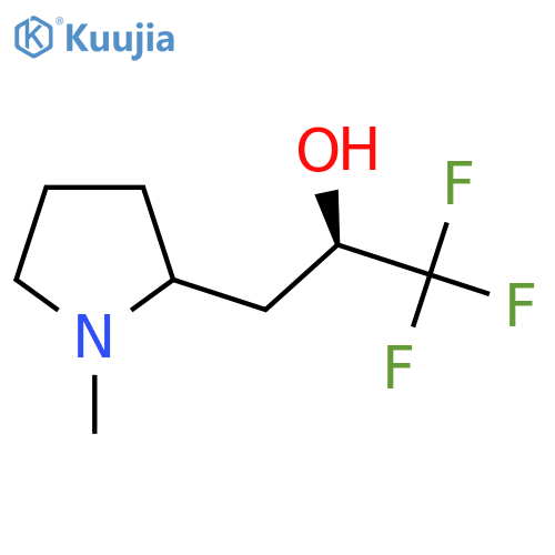 (2R)-1,1,1-trifluoro-3-(1-methylpyrrolidin-2-yl)propan-2-ol structure