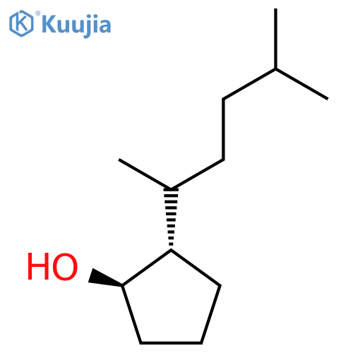 rac-(1R,2S)-2-(5-methylhexan-2-yl)cyclopentan-1-ol structure