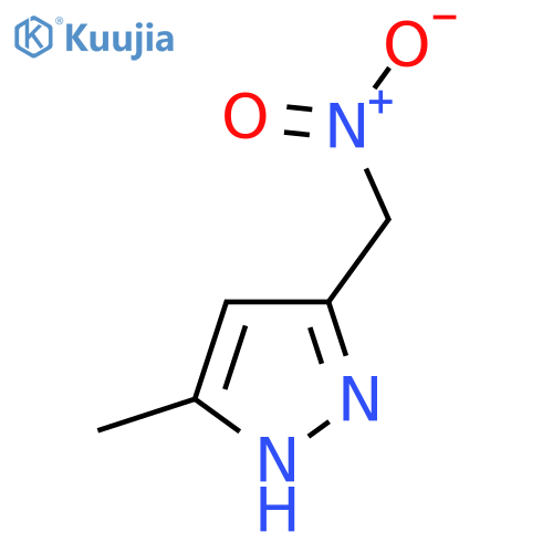 5-methyl-3-(nitromethyl)-1H-pyrazole structure