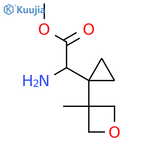 methyl 2-amino-2-1-(3-methyloxetan-3-yl)cyclopropylacetate structure