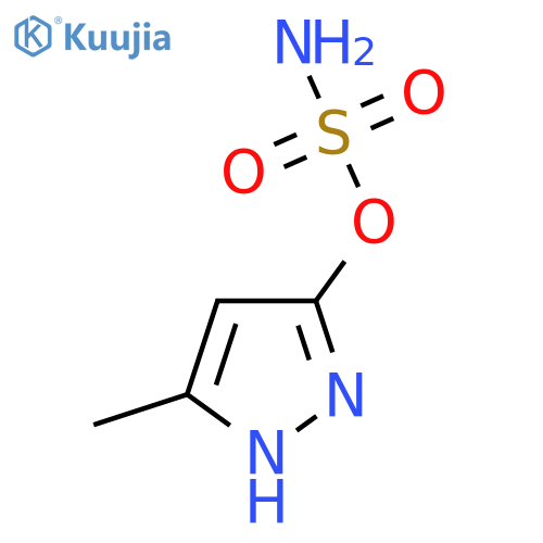 5-methyl-1H-pyrazol-3-yl sulfamate structure