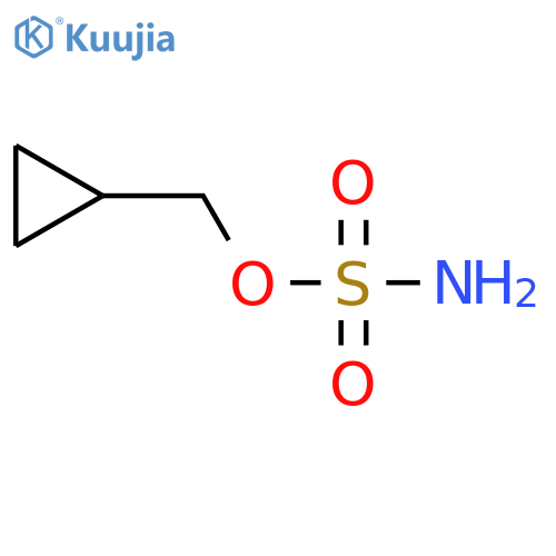 cyclopropylmethyl sulfamate structure