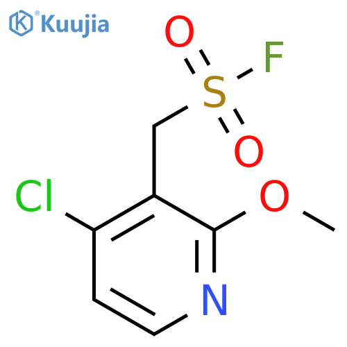 (4-Chloro-2-methoxypyridin-3-yl)methanesulfonyl fluoride structure