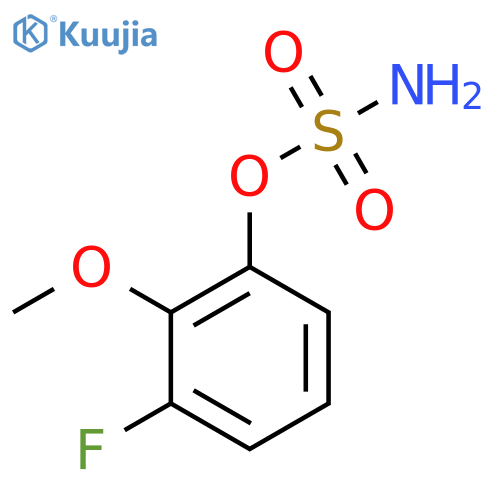 3-fluoro-2-methoxyphenyl sulfamate structure
