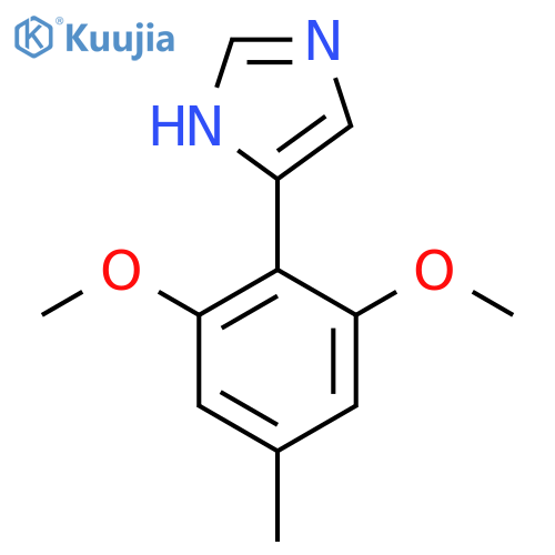 4-(2,6-dimethoxy-4-methylphenyl)-1H-imidazole structure