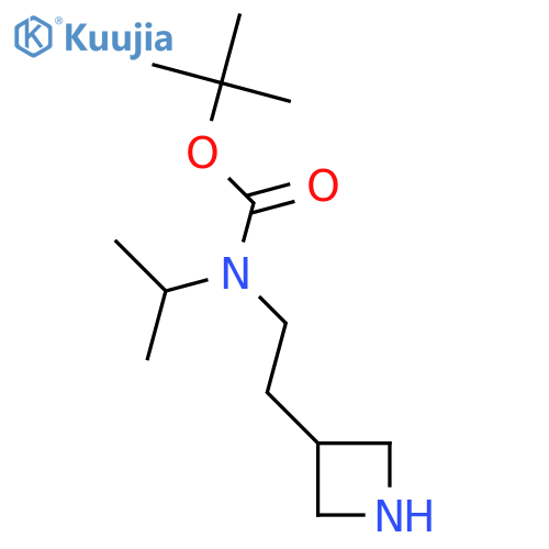 tert-butyl N-2-(azetidin-3-yl)ethyl-N-(propan-2-yl)carbamate structure