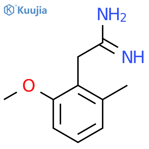 2-(2-methoxy-6-methylphenyl)ethanimidamide structure