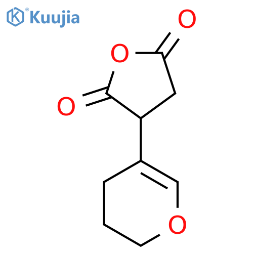 3-(3,4-dihydro-2H-pyran-5-yl)oxolane-2,5-dione structure