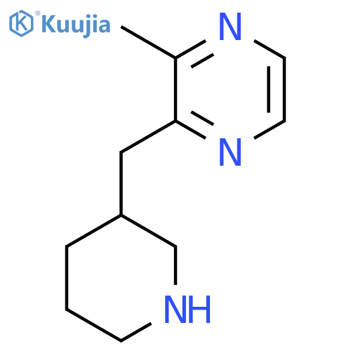 2-methyl-3-(piperidin-3-yl)methylpyrazine structure