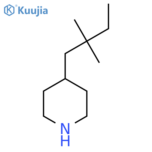 4-(2,2-dimethylbutyl)piperidine structure