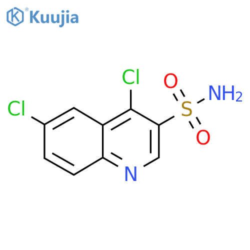 4,6-Dichloroquinoline-3-sulfonamide structure