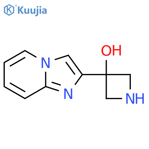 3-{imidazo1,2-apyridin-2-yl}azetidin-3-ol structure
