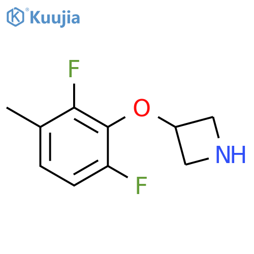 3-(2,6-difluoro-3-methylphenoxy)azetidine structure
