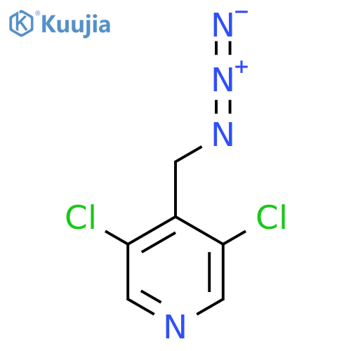 4-(azidomethyl)-3,5-dichloropyridine structure