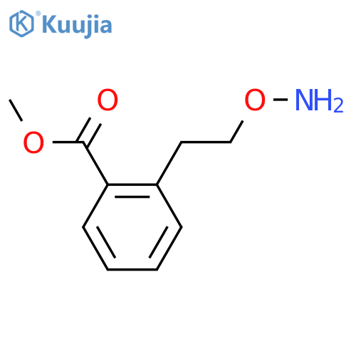 methyl 2-2-(aminooxy)ethylbenzoate structure