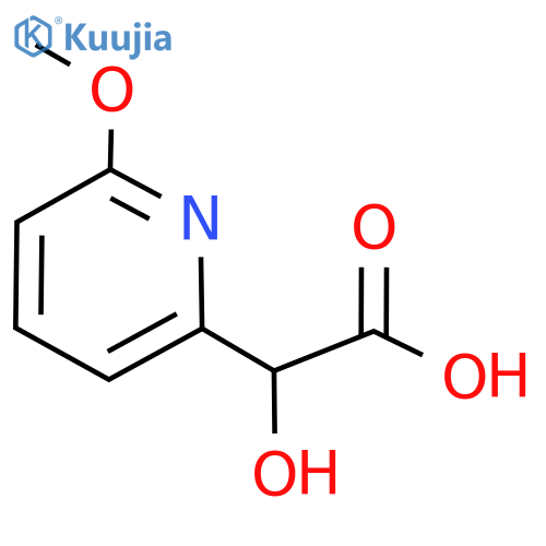 2-Hydroxy-2-(6-methoxy-2-pyridyl)acetic Acid structure