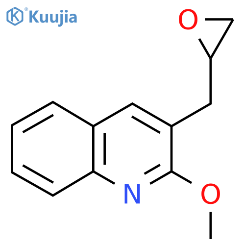 2-methoxy-3-(oxiran-2-yl)methylquinoline structure