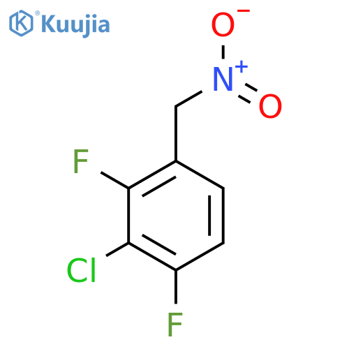 2-chloro-1,3-difluoro-4-(nitromethyl)benzene structure