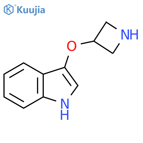 3-(azetidin-3-yloxy)-1H-indole structure