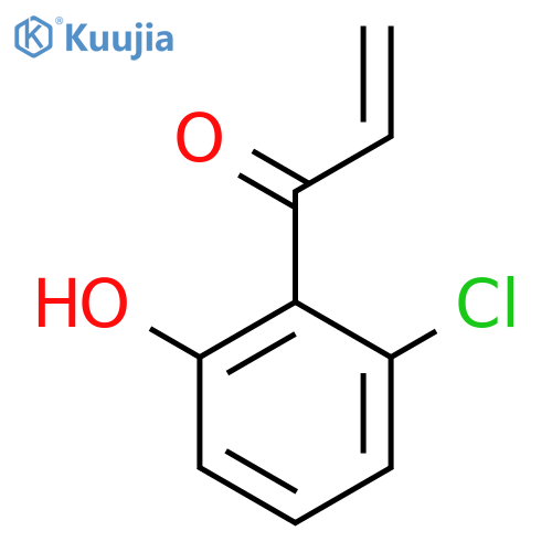 1-(2-chloro-6-hydroxyphenyl)prop-2-en-1-one structure