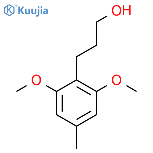 3-(2,6-dimethoxy-4-methylphenyl)propan-1-ol structure