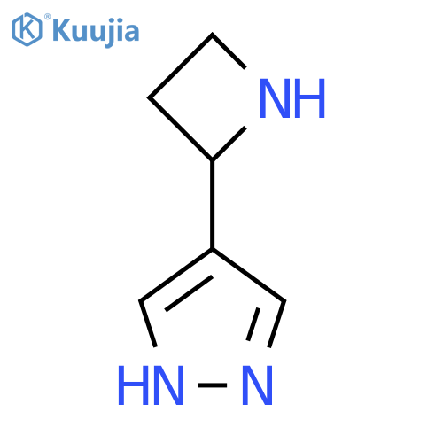 4-(azetidin-2-yl)-1H-pyrazole structure