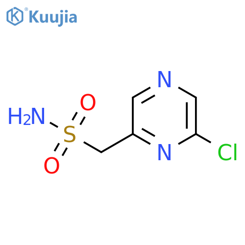 (6-Chloropyrazin-2-yl)methanesulfonamide structure