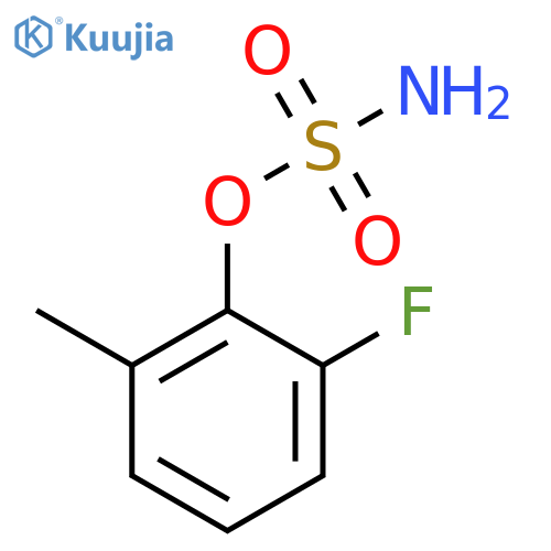 2-fluoro-6-methylphenyl sulfamate structure