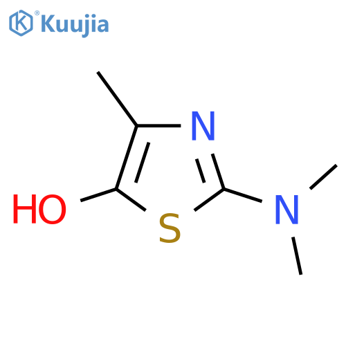 2-(dimethylamino)-4-methyl-1,3-thiazol-5-ol structure