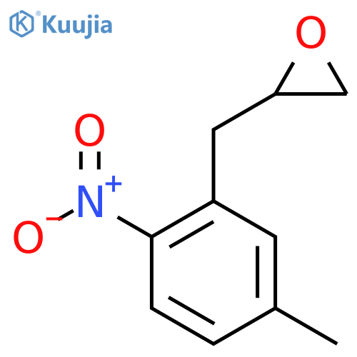 2-(5-methyl-2-nitrophenyl)methyloxirane structure