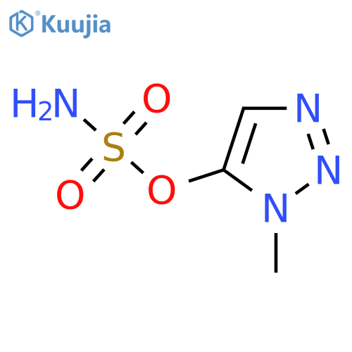 1-methyl-1H-1,2,3-triazol-5-yl sulfamate structure