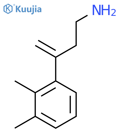 3-(2,3-dimethylphenyl)but-3-en-1-amine structure