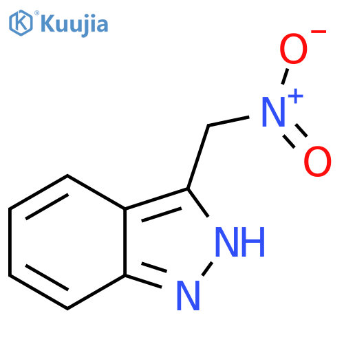 3-(nitromethyl)-1H-indazole structure