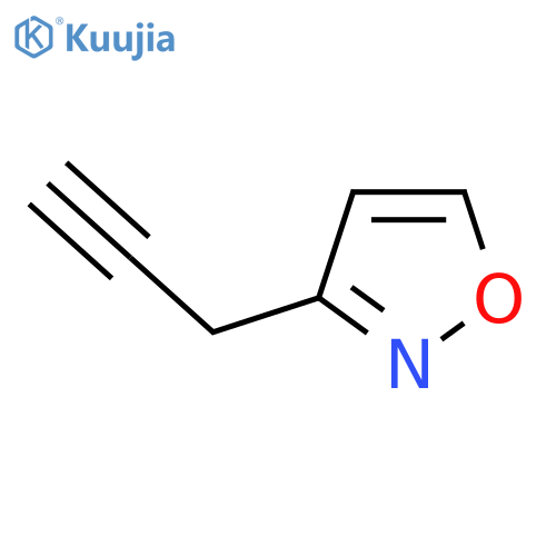 3-(prop-2-yn-1-yl)-1,2-oxazole structure