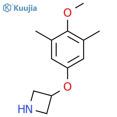 3-(4-methoxy-3,5-dimethylphenoxy)azetidine structure