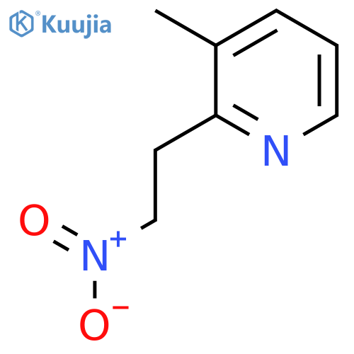 3-methyl-2-(2-nitroethyl)pyridine structure