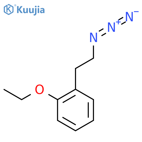 1-(2-azidoethyl)-2-ethoxybenzene structure