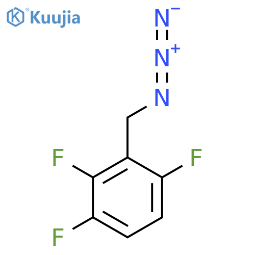 2-(azidomethyl)-1,3,4-trifluorobenzene structure