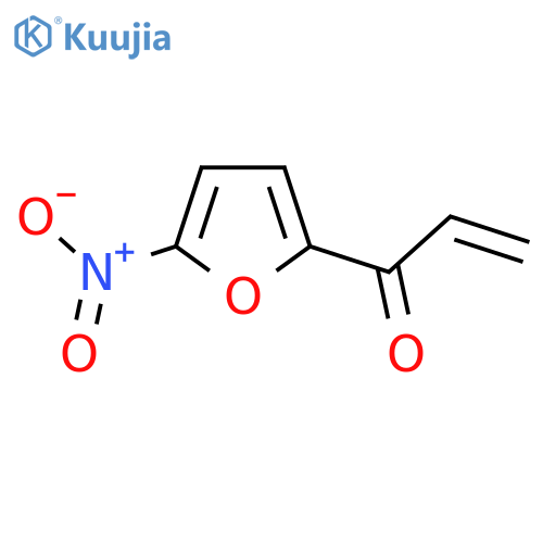 1-(5-nitrofuran-2-yl)prop-2-en-1-one structure
