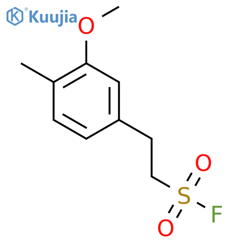 2-(3-methoxy-4-methylphenyl)ethane-1-sulfonyl fluoride structure