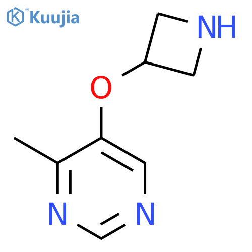5-(azetidin-3-yloxy)-4-methylpyrimidine structure