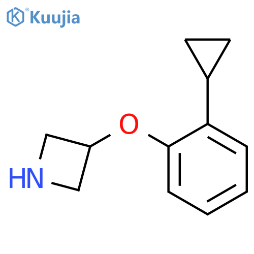 3-(2-cyclopropylphenoxy)azetidine structure