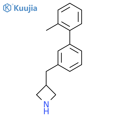 3-{3-(2-methylphenyl)phenylmethyl}azetidine structure