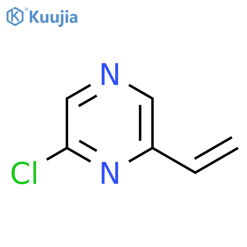 2-chloro-6-ethenylpyrazine structure
