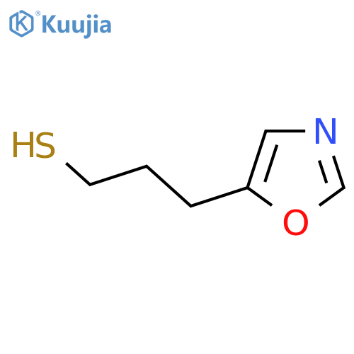 3-(1,3-oxazol-5-yl)propane-1-thiol structure